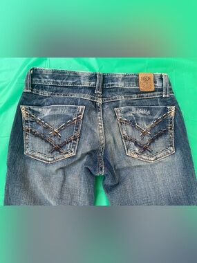 Y2K LOW RISE BKE SABRINA VINTAGE SLIGHTLY FLARE JEANS SIZE 24